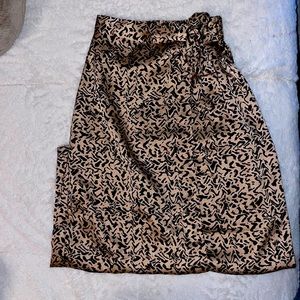 Long Skirt with slit inside